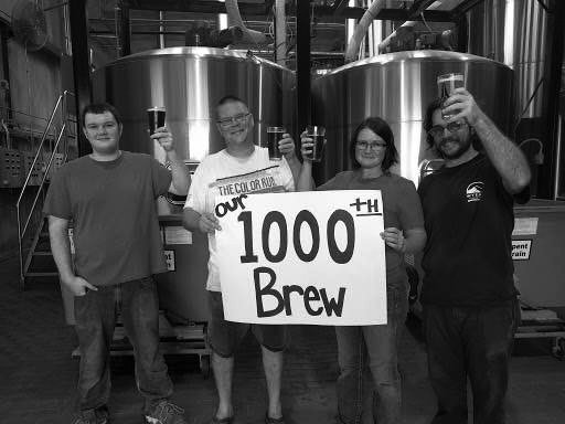 Today we celebrate our 1000th brew. Cheers to 1000 more.