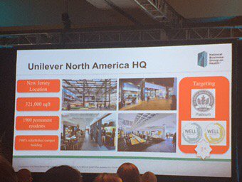 MotionInfusion's tweet photo. @unileverusa leads the way in designing #WELLBuilding @NBGHemployers #WorkforceStrategy17 https://t.co/sqfoPQjpfk