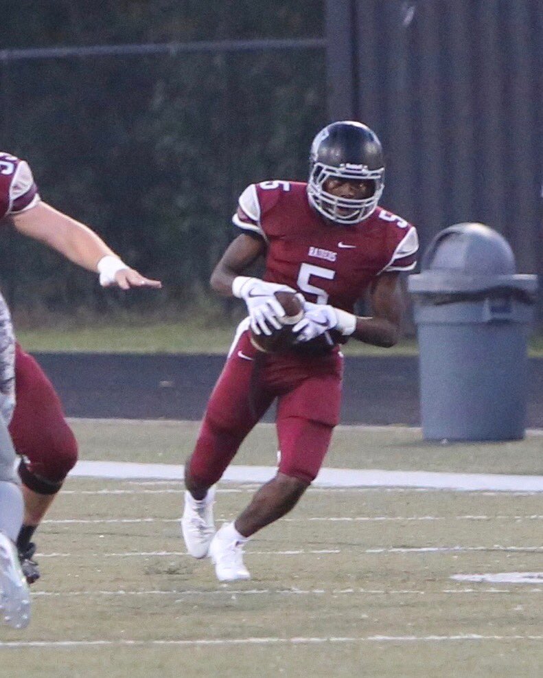 AHSFootball's tweet image. Congrats to Offensice Player of the Week, @marcus_hill5 2018 (WR) - 3 rec, 115 yards, 1 TD!