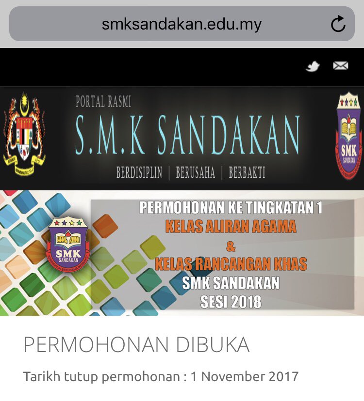 Smk Sandakan Smksandakan Twitter