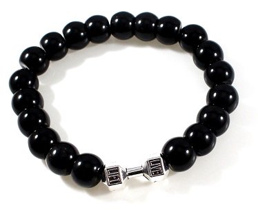 auntshellys's tweet image. auntshelly.com/obsidiandumbbe…
#Handmade #Bracelet with Black #Obsidian Beads in ANY SIZE ~ Antique Bronze or Silver #Dumbbell #Gym #Gifts #Fitness