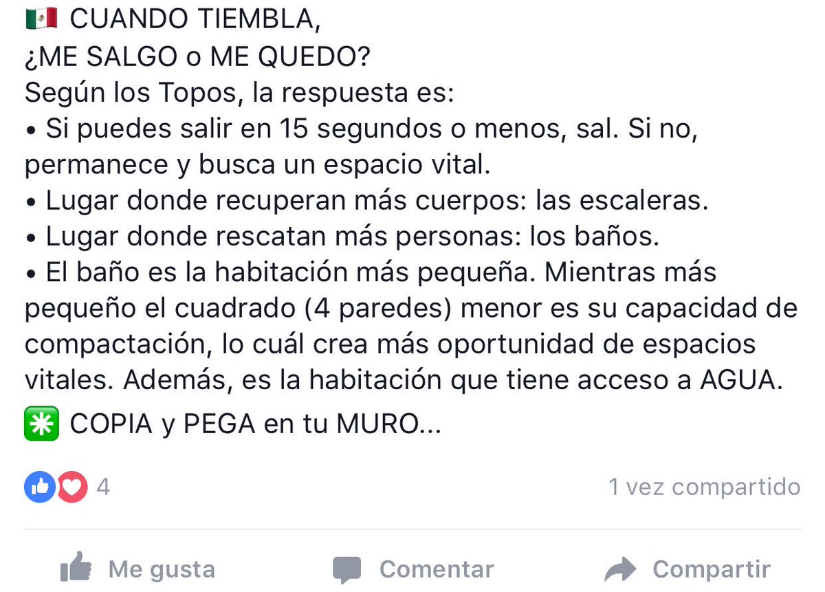 BerryNicePlaya's tweet image. Según los @topos, cuando #tiembla, #MeSalgo o #MeQuedo? Comparte esta información ante posibles alertas sísmicas...