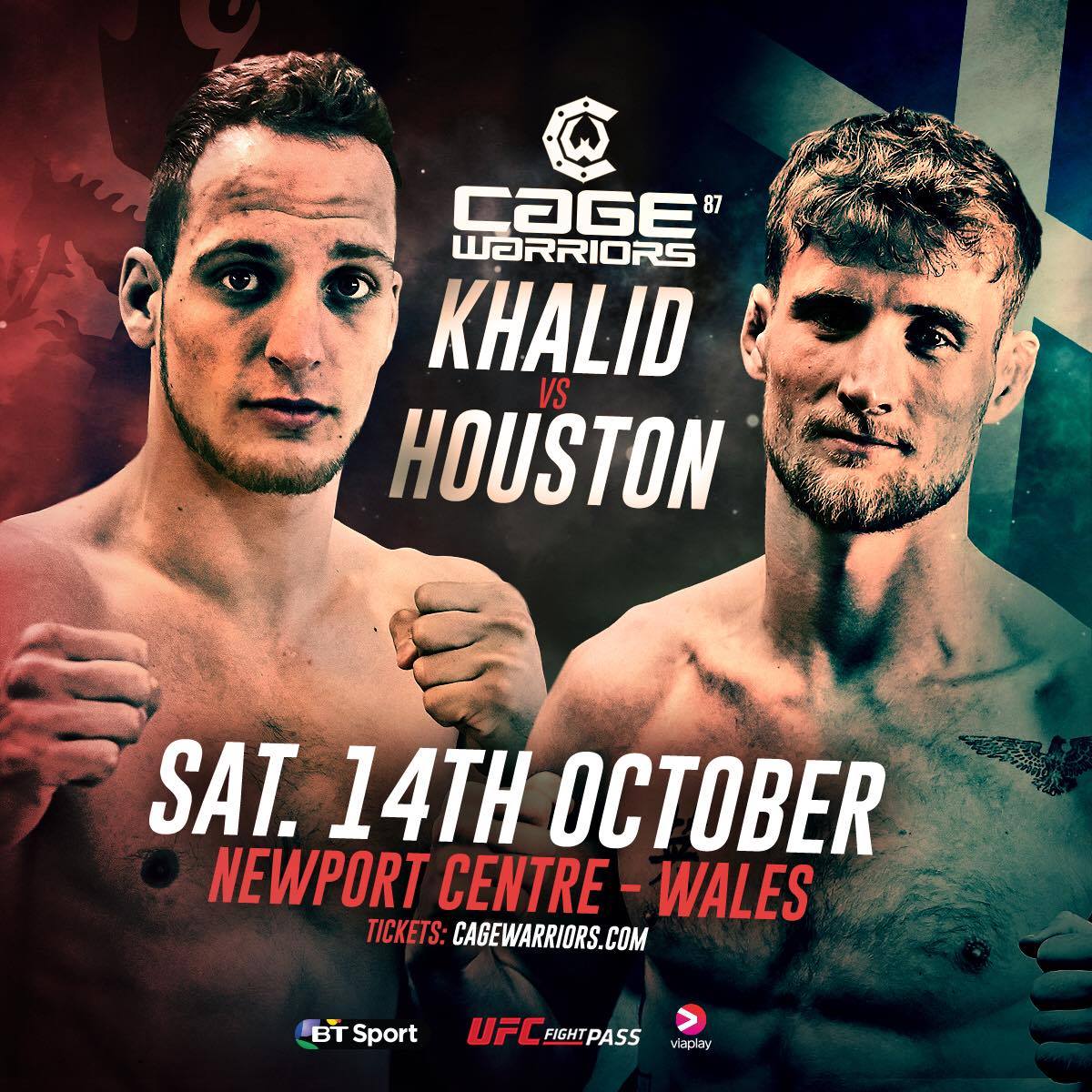 <a href="/KhalidMMA/">Khalid</a> v Ross Houston. Who takes it?????? <a href="/CageWarriors/">Cage Warriors</a> <a href="/Lew_Long/">Lewis Long</a> #welshmma