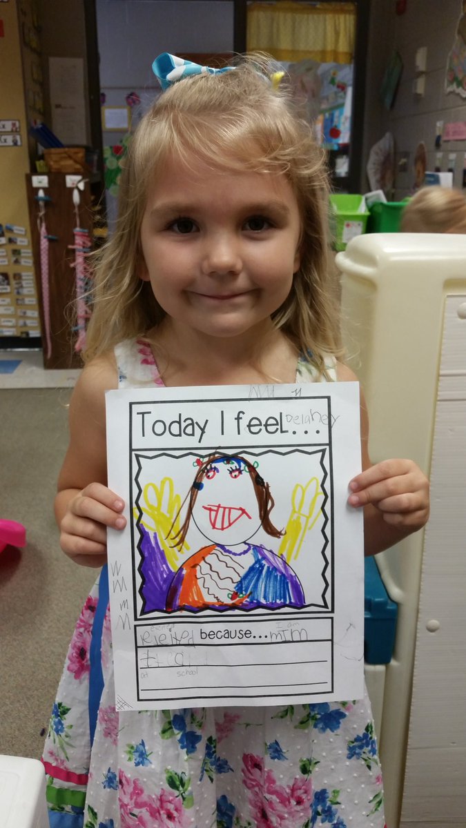 fearonsfirsties's tweet photo. "Today I am feeling excited because I am at school!" 💗💗💗 https://t.co/fpIAsKHrT1