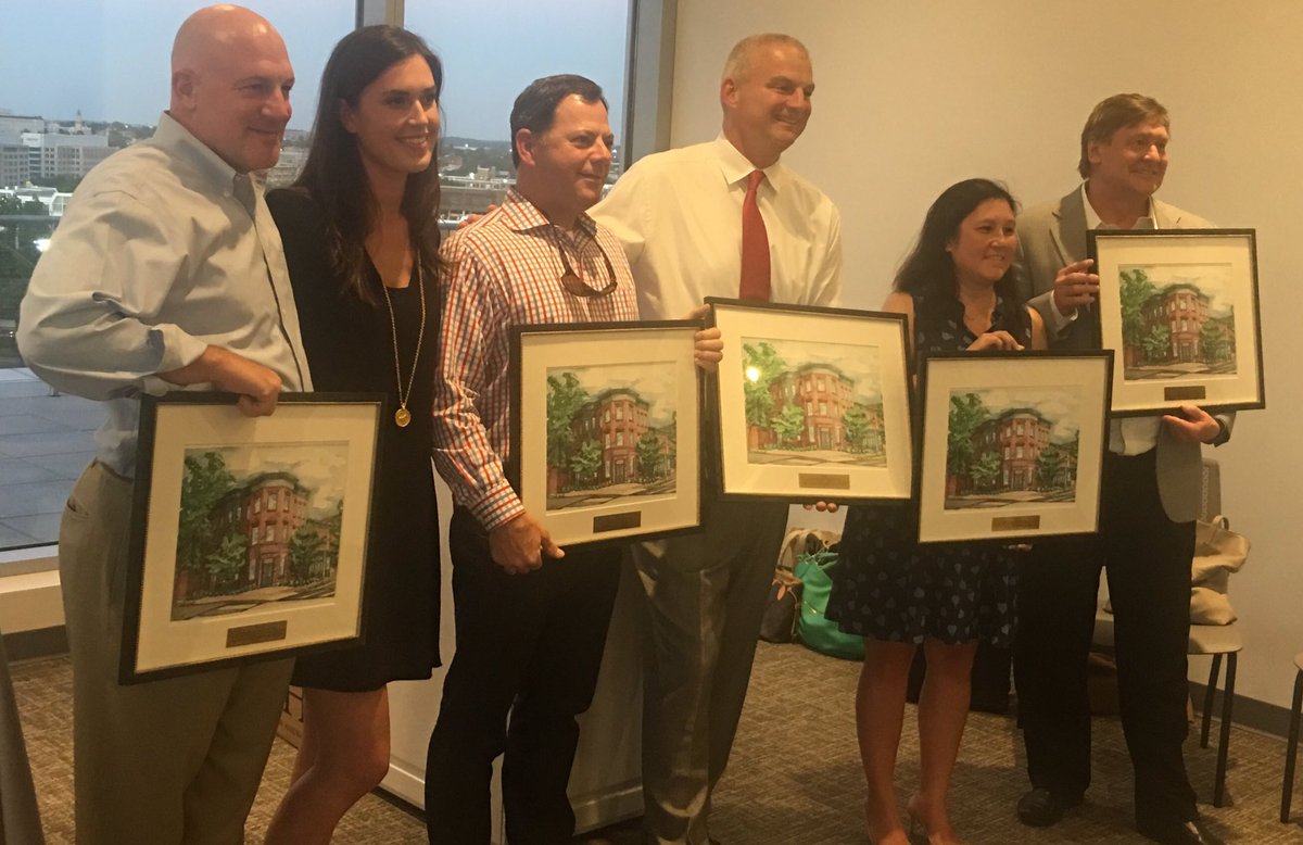 <a href="/GeoffJGonella/">Geoff J. Gonella</a> and (most) of our founding partners celebrate 15 years of <a href="/CGAGroup/">Cornerstone</a>