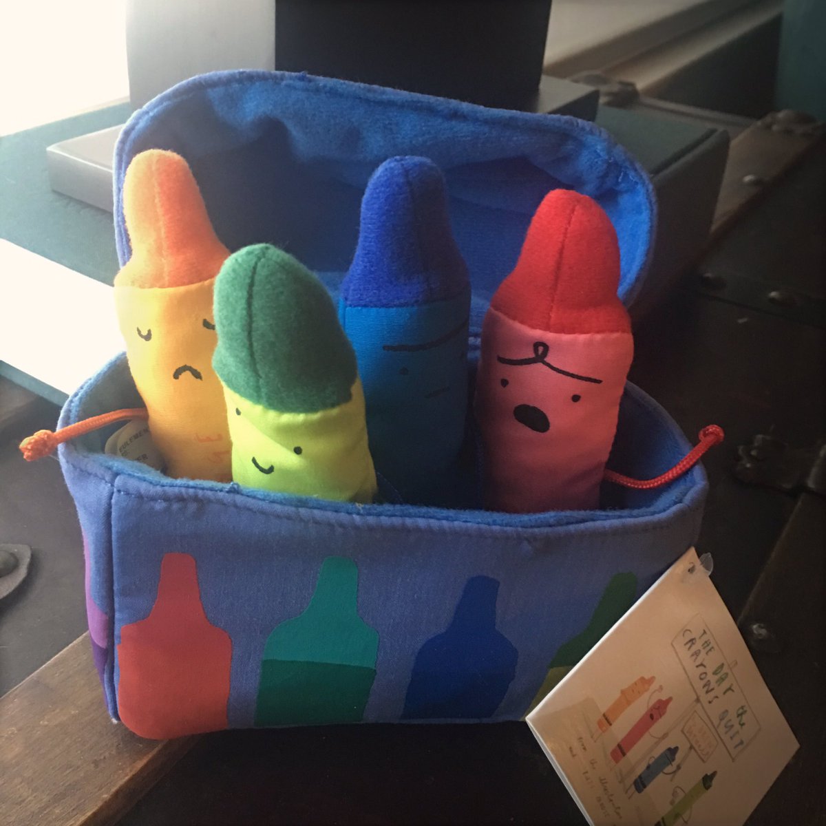 plush crayons