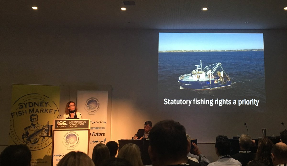 COMMFISH's tweet image. We look forward to working with you, strengthening our #fishing rights #seafooddirections @Anne_Ruston @TCee333