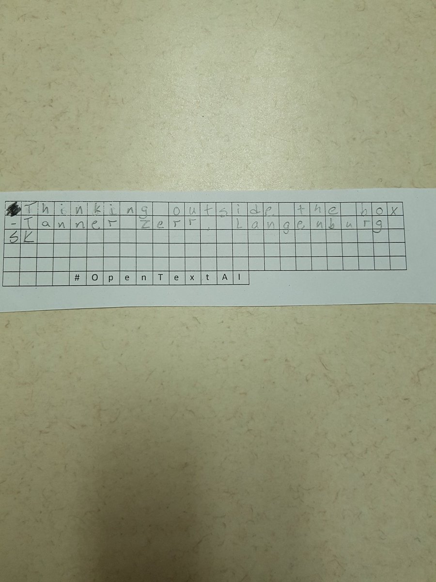 Mrs_Cowburn's tweet image. #OpenTextAI