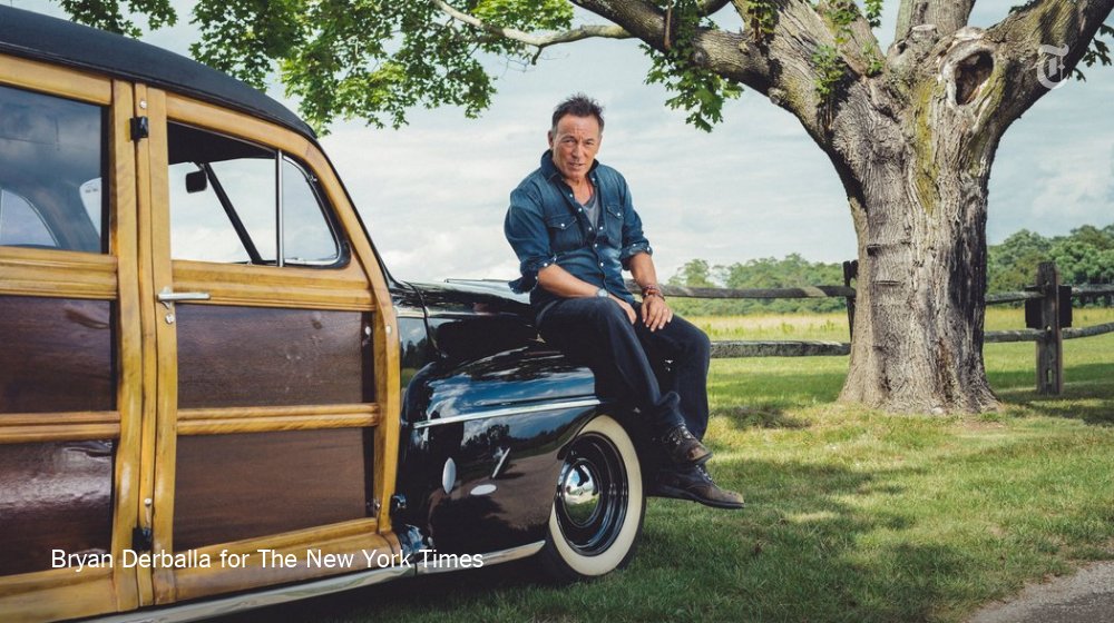 nytimes's tweet image. "When things are working in art, one plus one equals three." —Bruce @Springsteen nyti.ms/2hyOspU