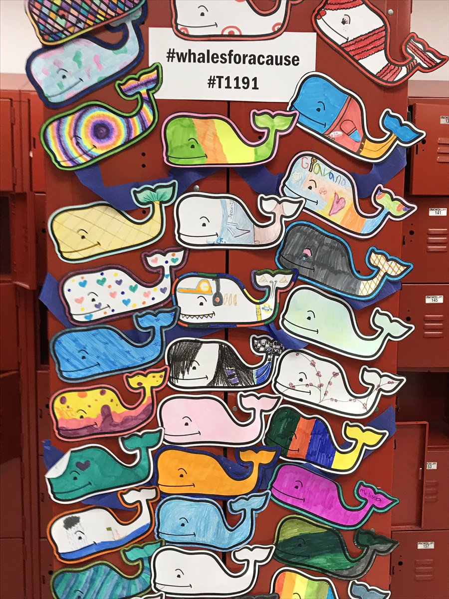 #t1191 helping out kids with #WhalesForACause project. #teamwork #proud #target