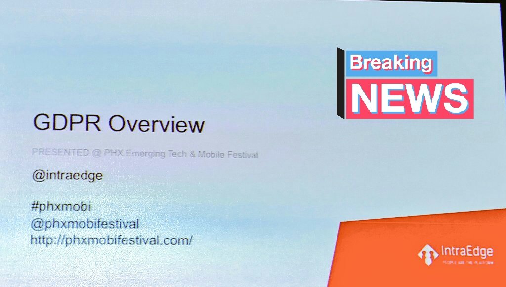 Amikumar15's tweet image. I still feel like lot of businesses are ignorant of #GDPR shout out to Dan &amp;amp; Pete for or eating today at Devconf #Amex #intraedge #business