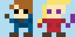 indspenceable's tweet photo. Day 10: A couple of low-res #wishmere sprites @Pixel_Dailies #pixel_dailies #pixel_art https://t.co/ySWINDZJhG