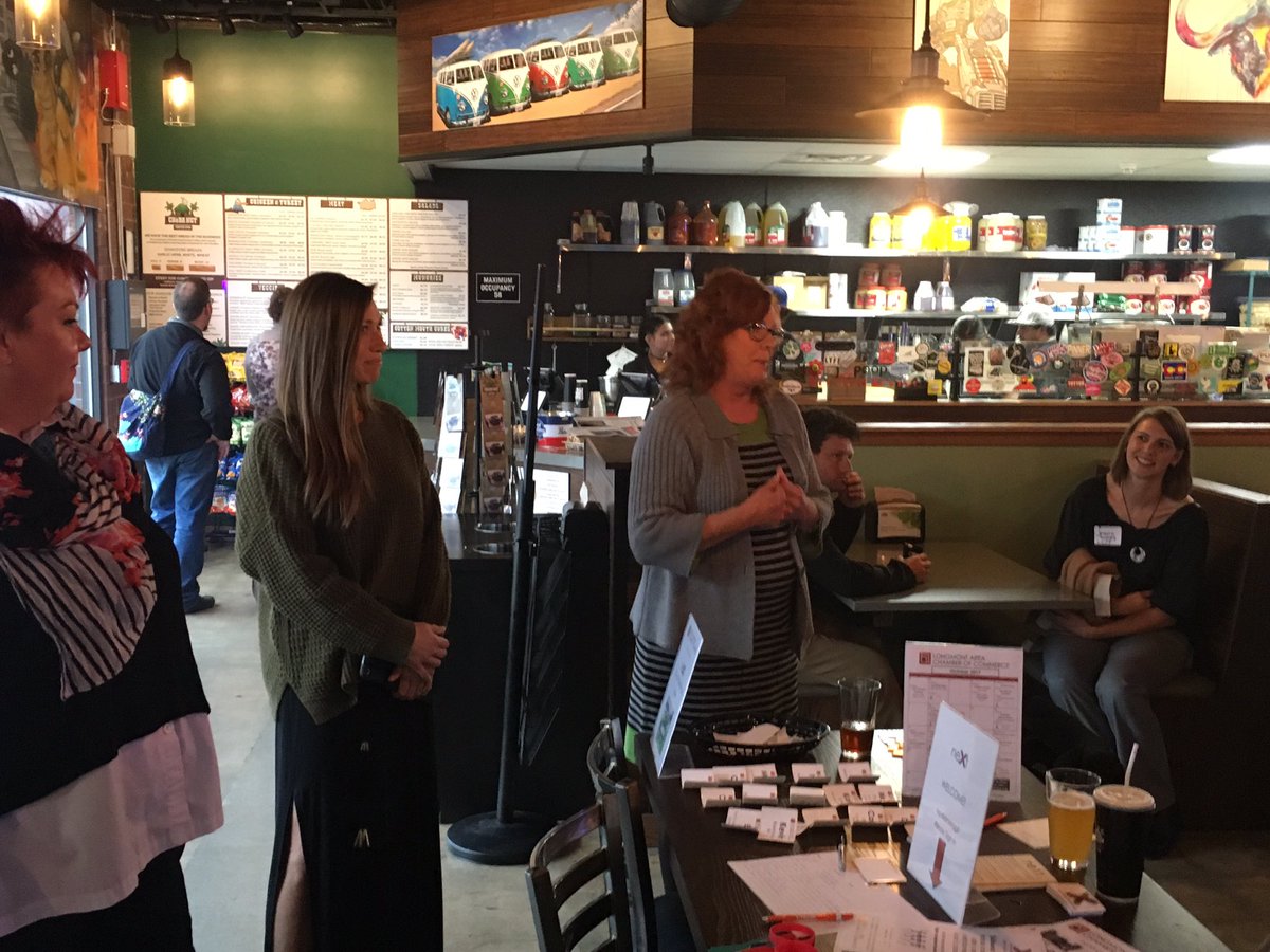 NextPros's tweet image. Great Mixer tonight at the new Cheeba Hut in downtown Longmont! @LACC528