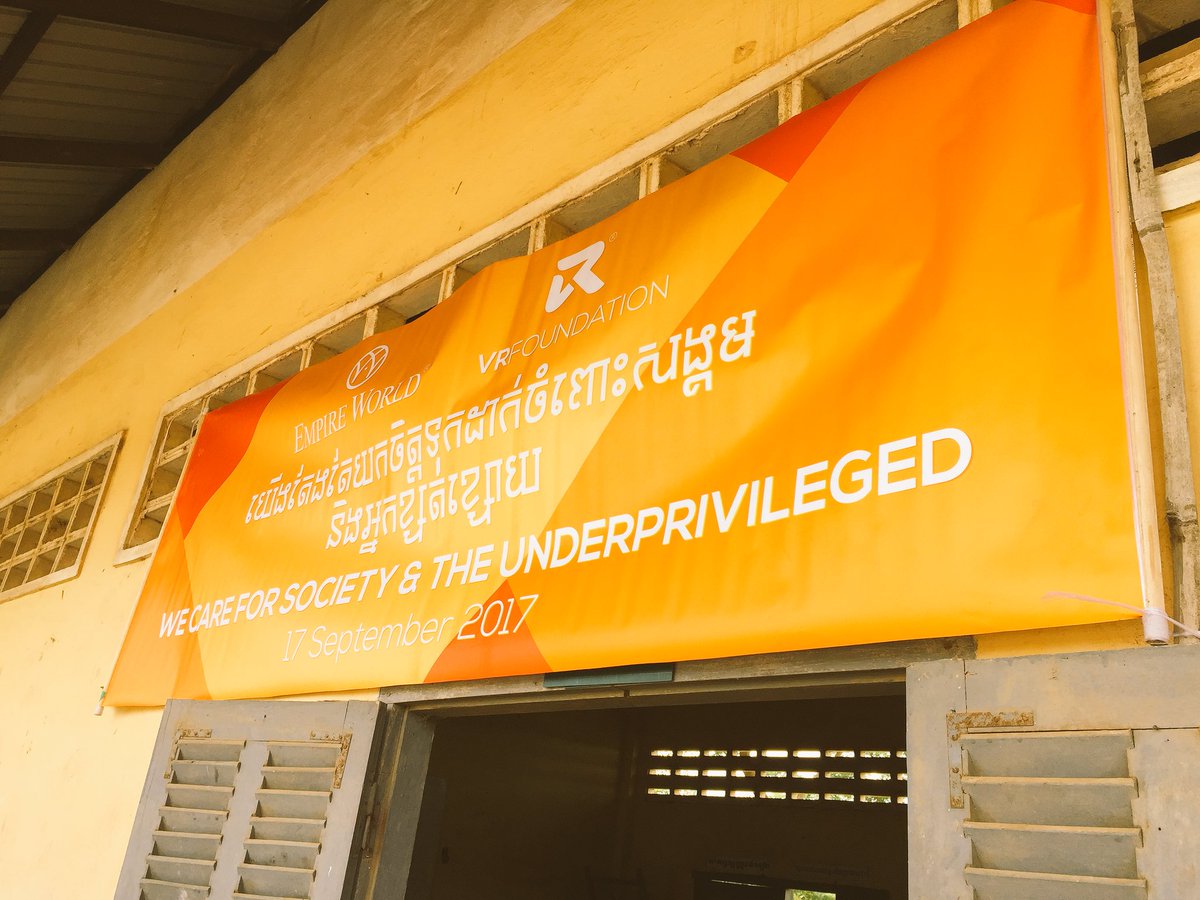 InternationalVR's tweet photo. The action of care. Builded two wells for the underprivileged school. #VRinternational #VRFoundation #EmpireWorld https://t.co/RYawZMwcgr