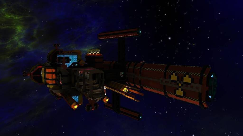 AyladPlays's tweet photo. One of my old builds in Starmade. I've started streaming Starmade on YouTube again! 😀 https://t.co/Pg9Y5rPQrm