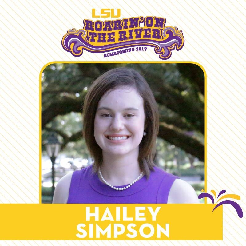 Huge shoutout to Hailey, who was chosen to be on this year's Homecoming Court! Look for her on the field Saturday! 💜💛