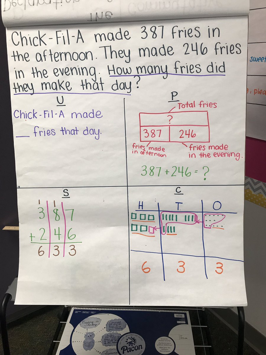 JanaKnight10's tweet photo. Third grade problem solving is up and running too! 🏃🏻 @ms_islam3  #wwofmre https://t.co/n2QGvu3WXh