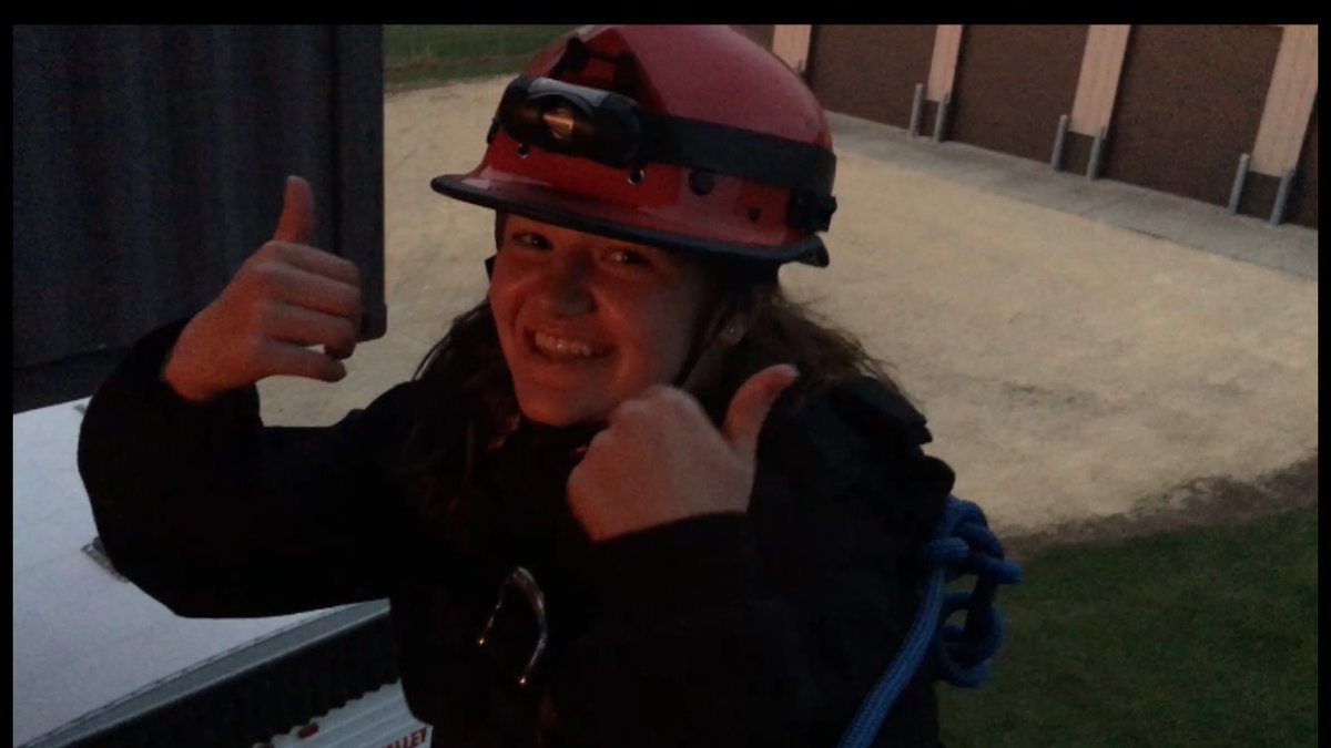 ExplorerPost413's tweet image. Great job @ExplorerPost413 !  Today they learned about Rope Rescue and rappelled. Thank you @CVFPDInfo for the use of your facility.