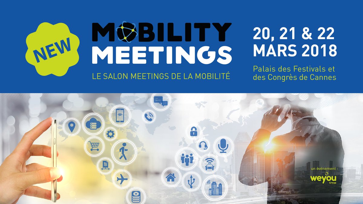 LeCercleAE's tweet photo. NEW ! Découvrez @MobilityMeeting, le nouveau rdv business @WeyouGroup 100% #mobilité, 100% #Networking ! https://t.co/kgCypLMTHd https://t.co/06U8s9iKLk