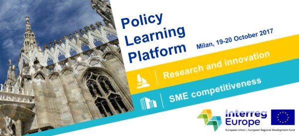 Last days to register for the #policylearning event in Milan (19-20 Oct) ow.ly/l1KI30feeoT  #researchandinnovation #SMEcompetitiveness