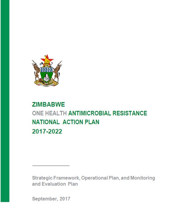 Great to have contributed to the Zim One Health AMR Action Plan #zimnaplaunch being launched by the Zimbabwe Ministry of Health this am