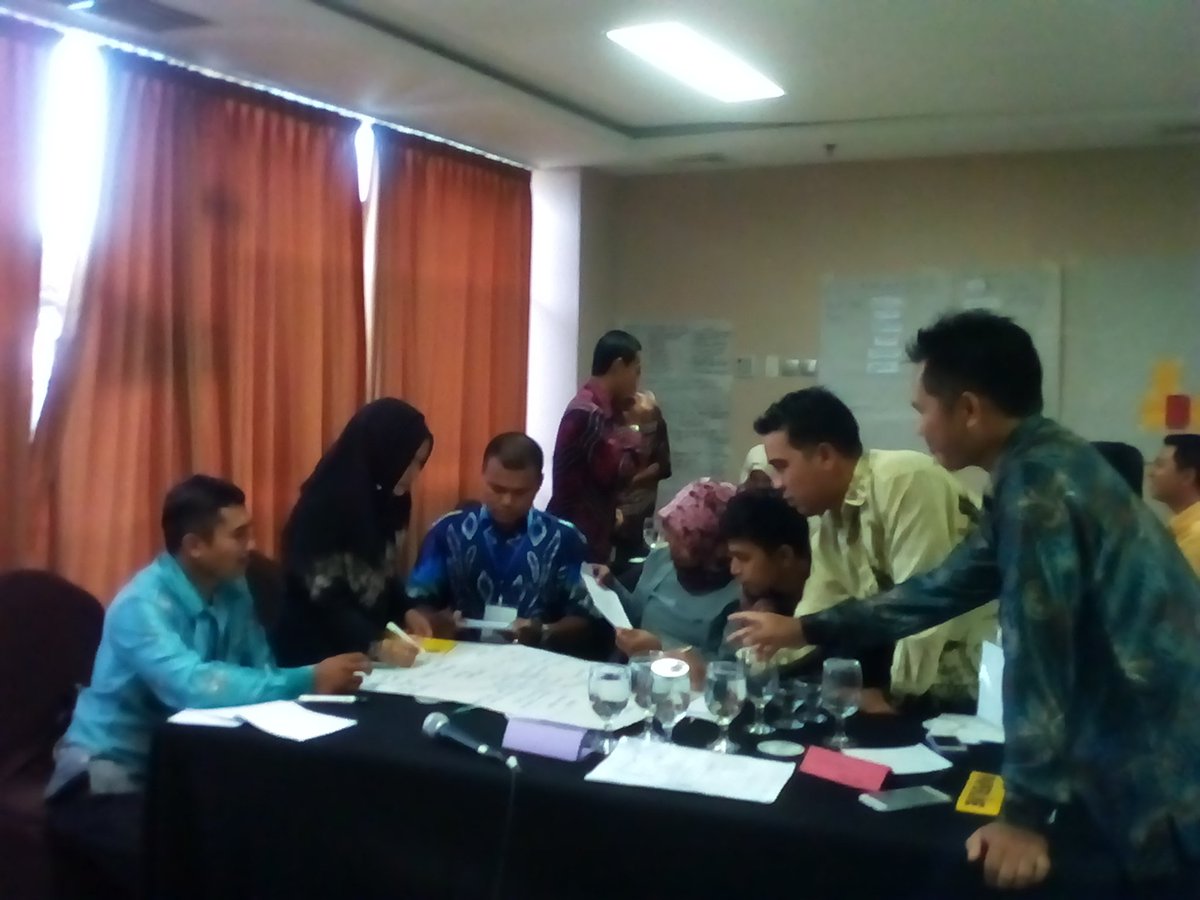 Kawan saat pratugas pld di Dafam Hotel