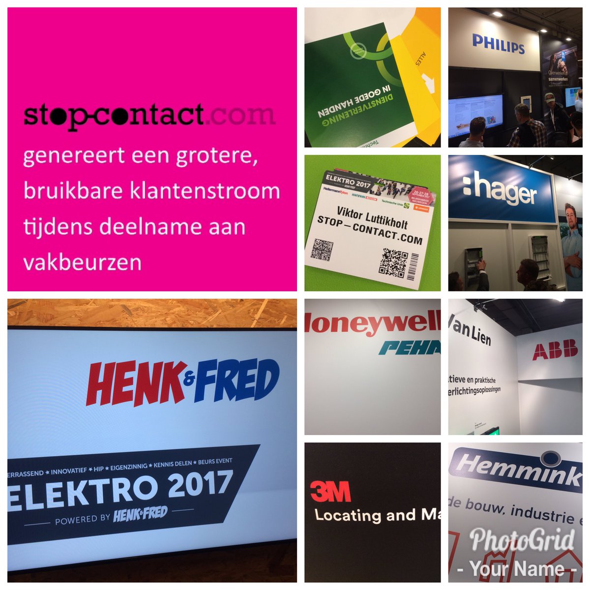 Succes gewenst op laatste dag <a href="/elektro2017/">elektro2017</a> aan @PhilipsLight <a href="/technische_unie/">Technische Unie</a> <a href="/3M/">3M</a> <a href="/honeywell/">Honeywell</a> <a href="/hager/">John Hager</a> #hemmink <a href="/ABB_Benelux/">ABB Benelux</a> ~raak met lading