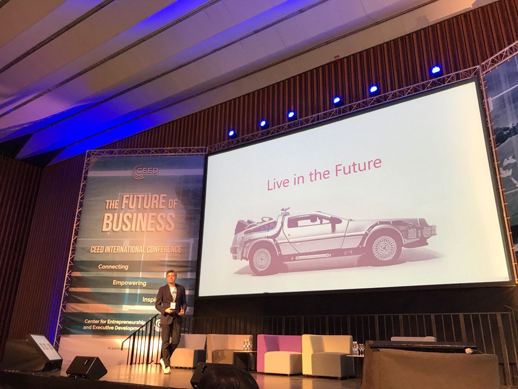 Best part abt repeat posting in #Slovenia - seeing old friends! Great to see <a href="/mrjackal/">Jaka Levstek</a> headlining <a href="/CEEDslo/">CEED Entrepreneurs</a> conf today