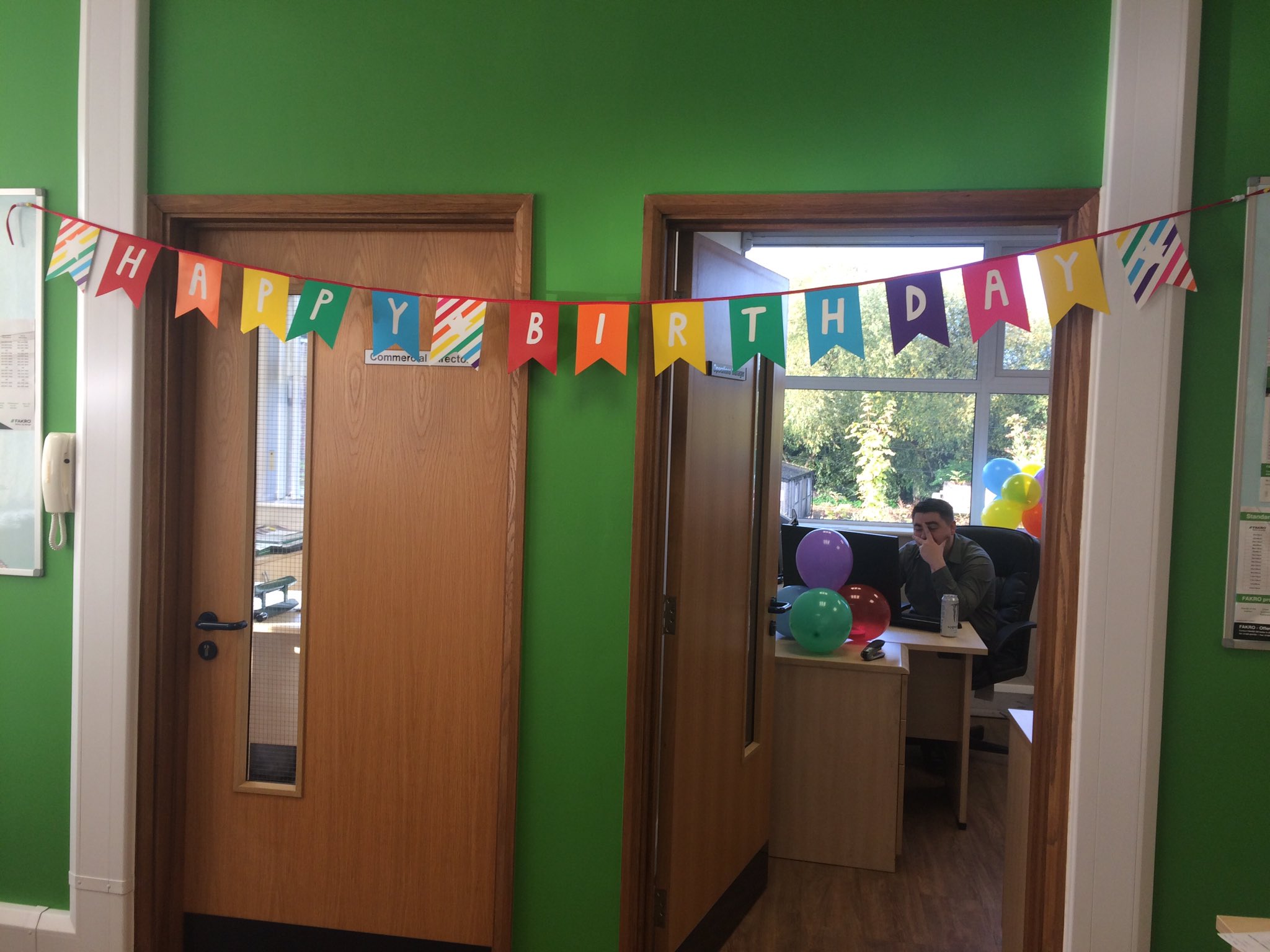 Fakrogb: A big happy 30th birthday to our Operations Manager, John Hallam   