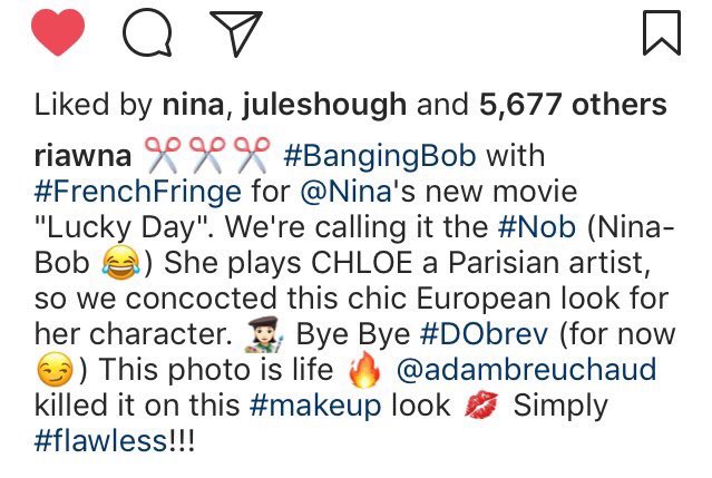 makiaken's tweet photo. Love everything about this look. Nina proving she can rock any style. #TheNob https://t.co/TsndNHhisX