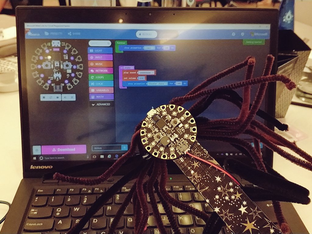 omersarpdag's tweet image. Time to have some fun.
#MLCSummit #MicrosoftEDU #MSMakeCode #CircuitPlayground