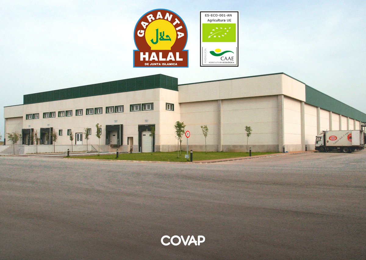 Covap's tweet photo. ¿Sabías que nuestro Centro de Transformación Cárnico está acreditado con certificados #Halal y #ecológico? https://t.co/l339MjYCKd #CTCCOVAP https://t.co/1F4oeFnHzN