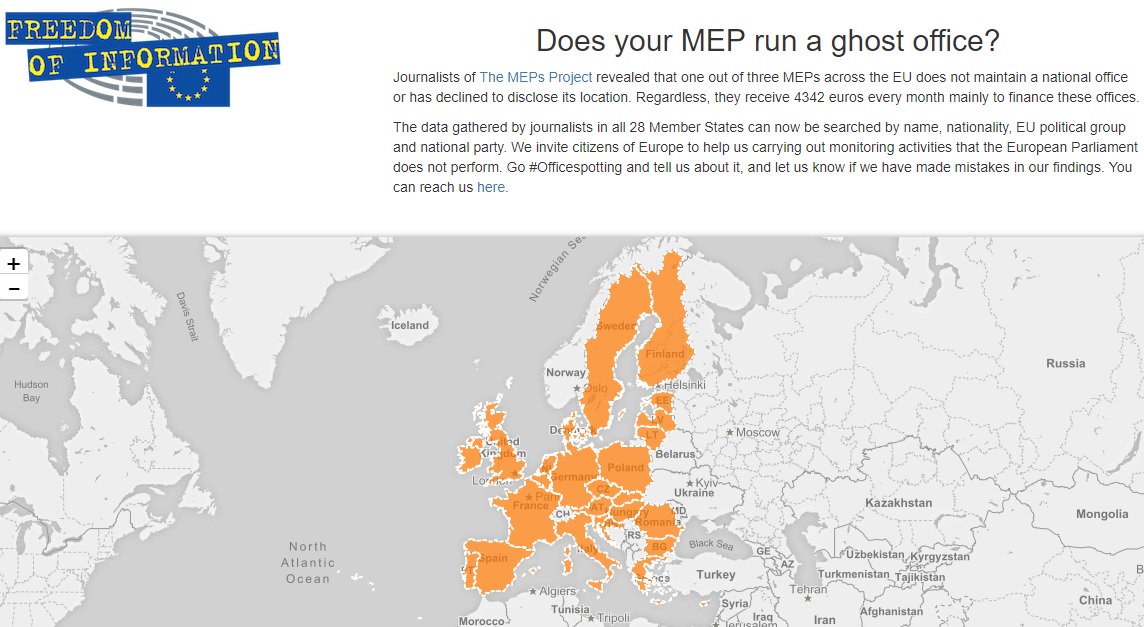 delreuter's tweet photo. Our map of #ghostoffices by #mepsproject https://t.co/LMBugvi5q8 presented at #RTK2017 at the EU Parliament https://t.co/ZArHWpG9vh
