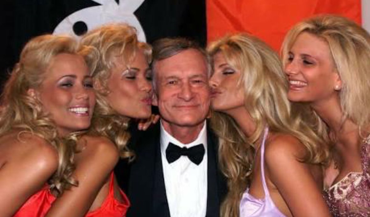 captainkooko's tweet photo. RIP Hugh Hefner , dies to leave heaven ??? https://t.co/UhI3InX4tA
