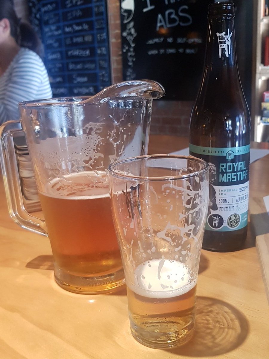 LordAlmightyAle's tweet photo. Just a quick quality control check for our @BlackDogBrewCo Collab   before next month's release https://t.co/Wt7C7RlY5Q