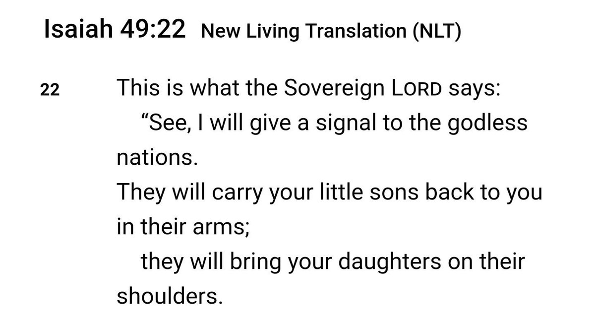 FullCoverage101's tweet image. "ALL" Gentiles that bore and adopted Hebrew Children. . .WILL BRING THEM BACK!!! #PointOfReference