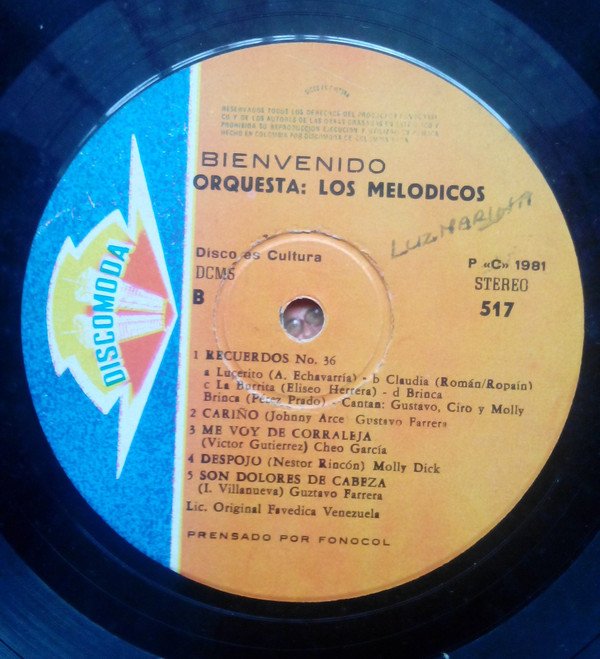 brainerferrer's tweet image. Los Melodicos LP Bienvenido (1981) En este Disco Le Dan la Bienvenida A Cheo Garcia Tras 21 Años De Carrera Exitosa Con La Billos 1960-1981