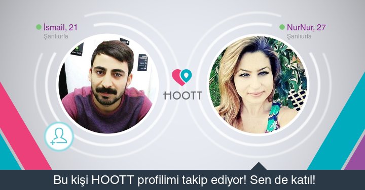 #HOOTTapp HOOTT süper! Takipçilerime gözat hemen. HOOTT ile eğlen! goo.gl/jPUaB0