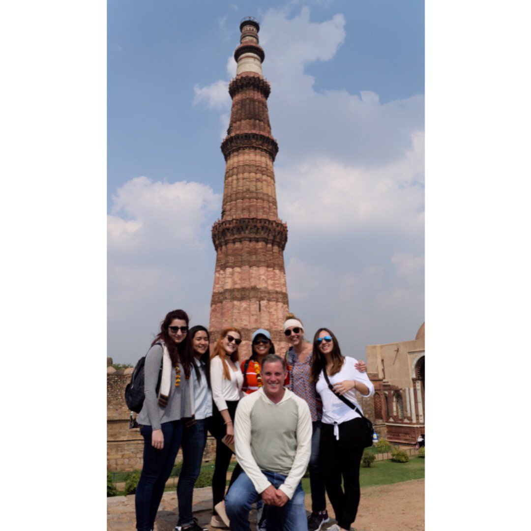 IBHSFIU's tweet photo. #TBT to India when we had the privilege to visit the Qutub Minar 🌎✈️ #IndiaProject #IbhsFiu #JoinIbhs https://t.co/5axdef88dg