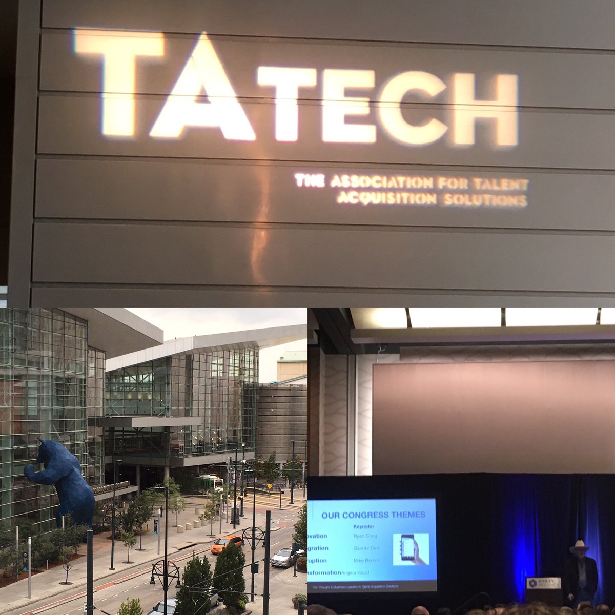 timshawk's tweet photo. .@Jobalign enjoying insights from presenters & attendees at @TAtechSolutions #TAtechDenver Can't wait for Day2 #ExpertsInHourly #BeEngaging https://t.co/Wweamjw6Gw