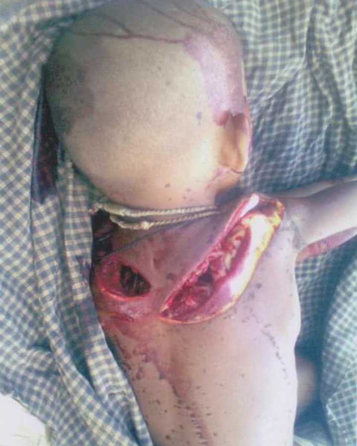 Terrorism Islam of Bengali killed
to Rakhing kid.