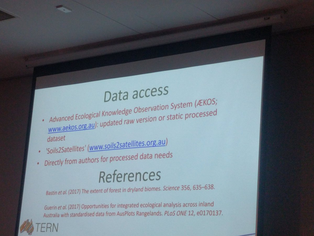 Data! Projects starting to use the Ausplots data -Greg Guerin #ARSconf2017