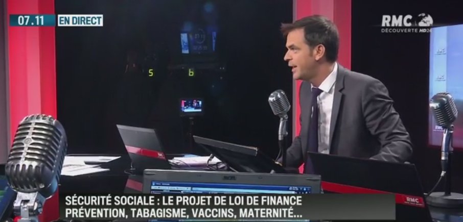 RMCInfo's tweet photo. "Le tabac coûte à la France chaque année 42 milliards d'euros, pour 14-15 milliards de recettes fiscales" @OlivierVeran #BourdinDirect https://t.co/4PqvK4FTD5