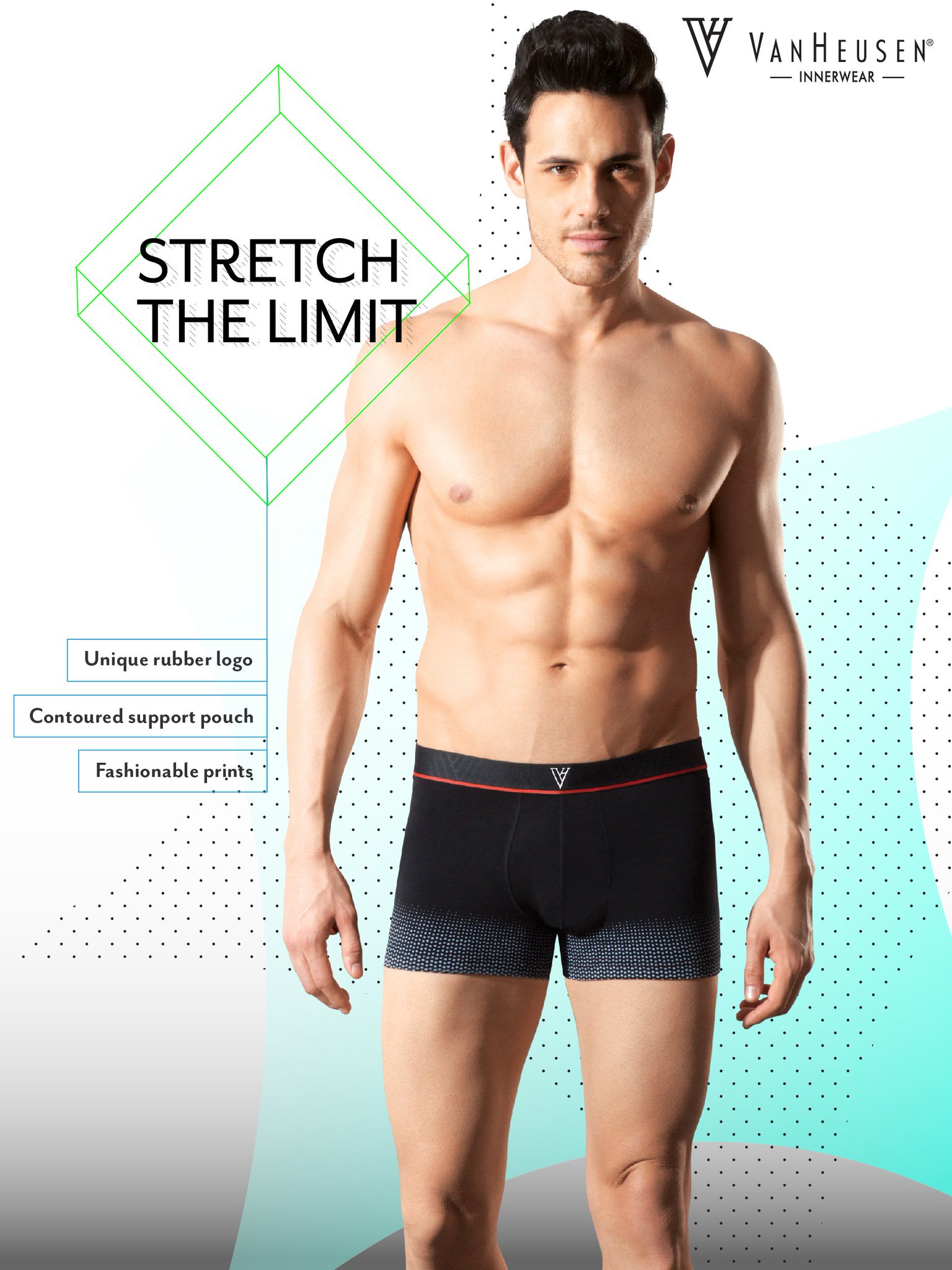 Van Heusen Innerwear on X: Stretch your limits with fashion