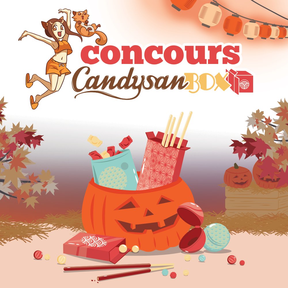 CandysanShop's tweet photo. Nouveau concours #Candysan  : RT+Follow pour tenter de gagner la #CandysanBox #Halloween d'octobre !
Résultats le 04/10 :) https://t.co/rr4K418fO8