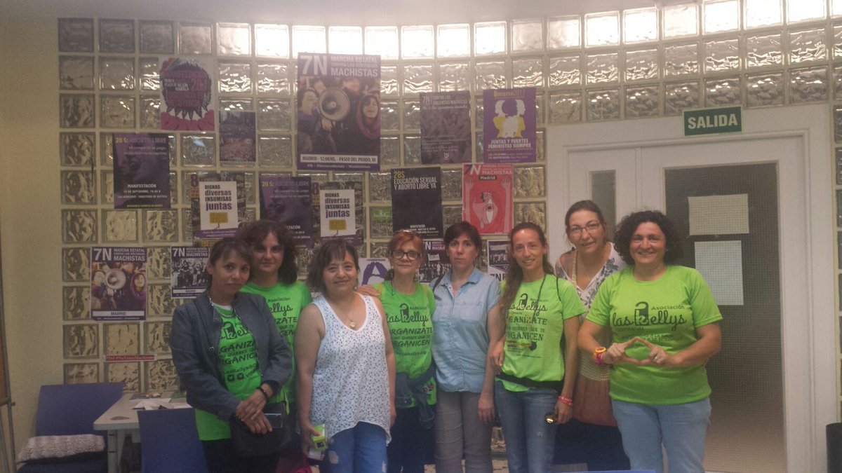 Y <a href="/LAS_KELLYS/">Las Kellys</a> celebramos nuestra Asamblea General el #diamundialdelturismo. Mujeres con mujeres por las mujeres.
<a href="/AsamblFeminista/">Asamblea Feminista de Madrid</a>