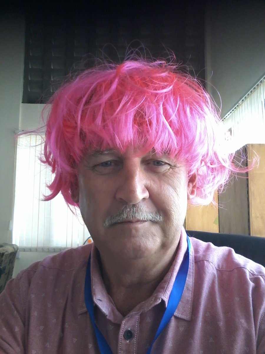 HeadteacherB's tweet photo. Pink Day at BMIS @BraeburnMombasa for the Breast Cancer Awareness Charity. Hope you can contribute, wherever you are? My shirt is pink! https://t.co/m4AUErGFB6