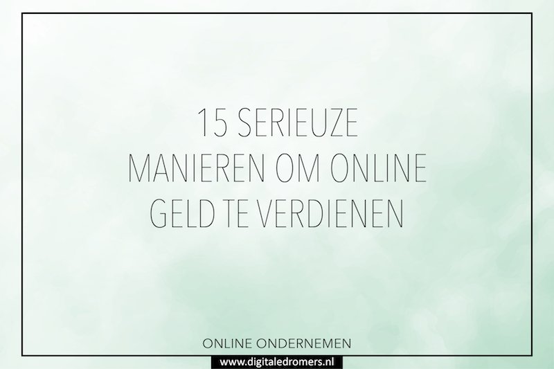 15 banen waar je alleen een computer en internet voor nodig hebt → wp.me/p7iFsJ-1gf