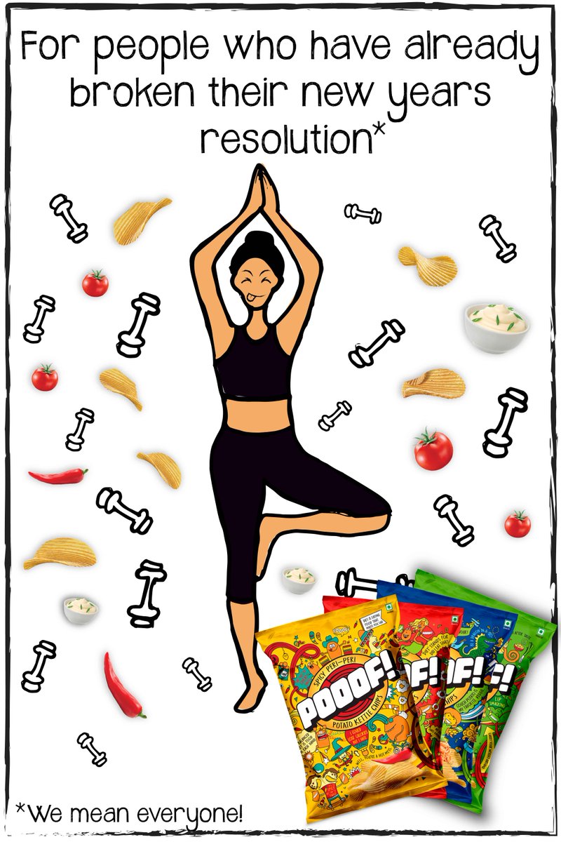 You’ve got to try the chip-asana…where everyday is a cheat day. Kettle Chips, now available at <a href="/BigBazaar/">Big Bazaar</a> in 4 flavours.
#pooofed