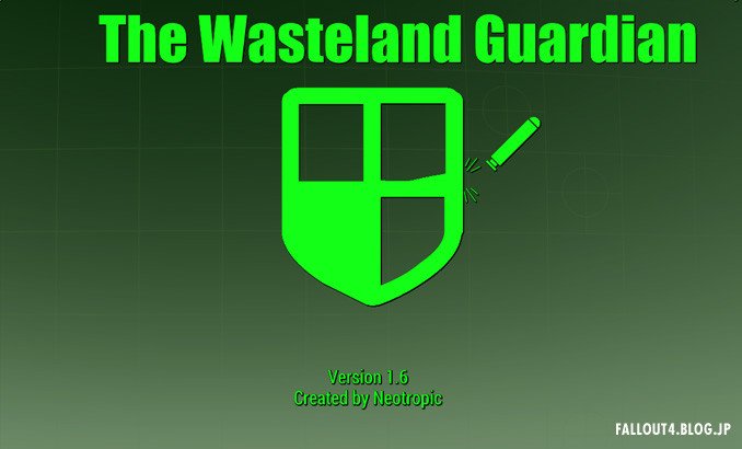 VaultSamurai's tweet photo. The Wasteland Guardian ：シールドシステムを実装するMOD https://t.co/Y4AaM5aRzP https://t.co/C3EjPD5L1y